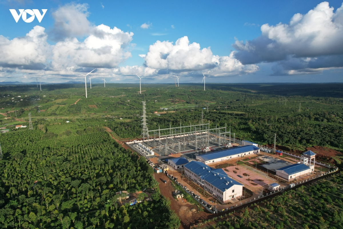Dự án điện gió vốn FDI lớn nhất Đắk Lắk chính thức hoà lưới điện quốc gia